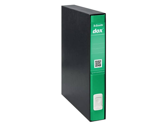 Registratore a leva DOX5 Protocollo 28,5x35 cm - dorso 5 cm verde D26514
