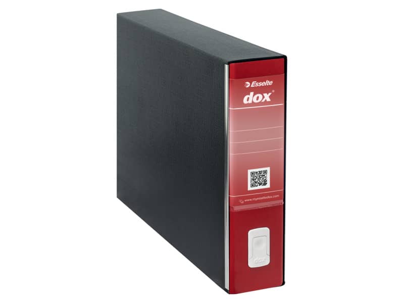 Registratore a leva DOX10 formato A3 42x30 cm - dorso 8 cm rosso 000213B1