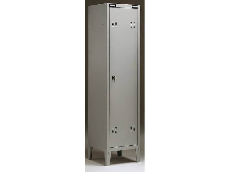 Spogliatoio Tecnical 2 a 1 posto acciaio 7/10 monoblocco 38x35x180 cm B1