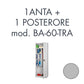 Set 1 porta + 1 posteriore per armadio Tecnical 2 BA-60-TRA grigio - 805141163078