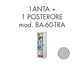 Set 1 porta + 1 posteriore per armadio Tecnical 2 BA-60-TRA grigio - 805141163078