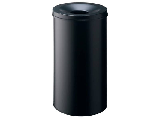 Cestino gettacarte Durable Safe acciaio 60 litri nero - 330701