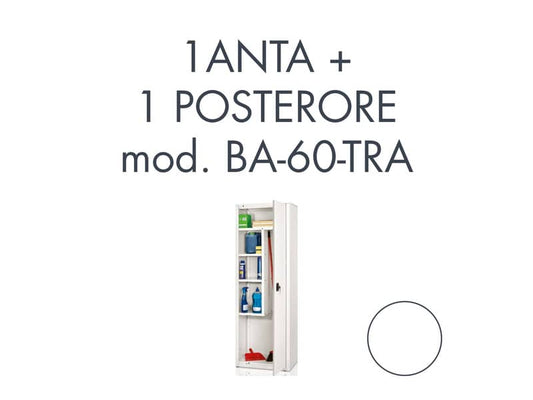 Set 1 porta + 1 posteriore per armadio Tecnical 2 BA-60-TRA bianco - 805141163077