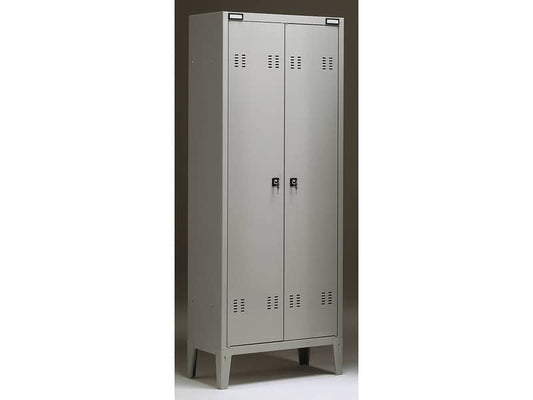 Spogliatoio Tecnical 2 a 2 posti acciaio 7/10 monoblocco 70x35x180 cm B2