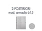 Set 2 posteriori per armadio Tecnical 2 615 grigio 805141163048
