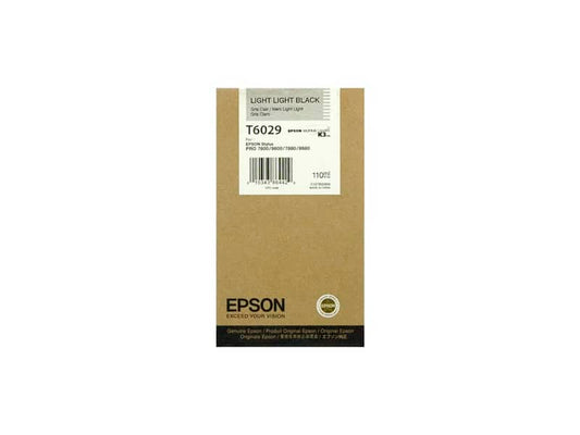 Cartuccia inkjet ink pigmentato T6029 Epson nero chiaro-chiaro C13T602900