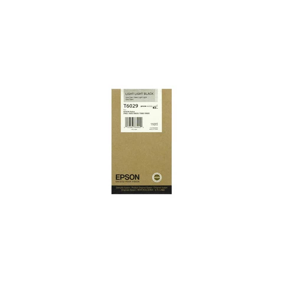 Cartuccia inkjet ink pigmentato T6029 Epson nero chiaro-chiaro C13T602900