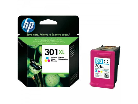 Cartuccia inkjet alta capacità blister 301XL HP ciano+magenta+giallo CH564EE