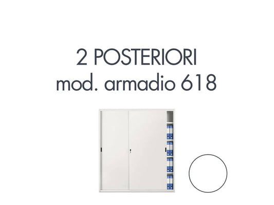 Set 2 posteriori per armadio Tecnical 2 618 bianco 805141163057