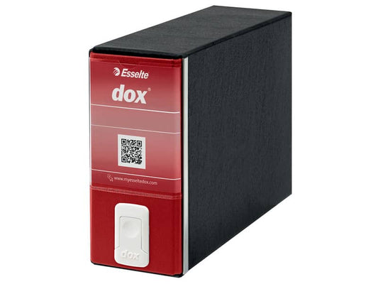 Registratore a leva DOX3 Memorandum dorso 8 cm - formato 23x18 cm rosso 263B1