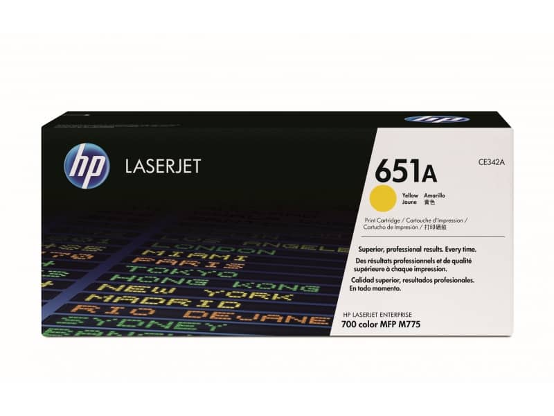 Toner 651A HP giallo standard CE342A