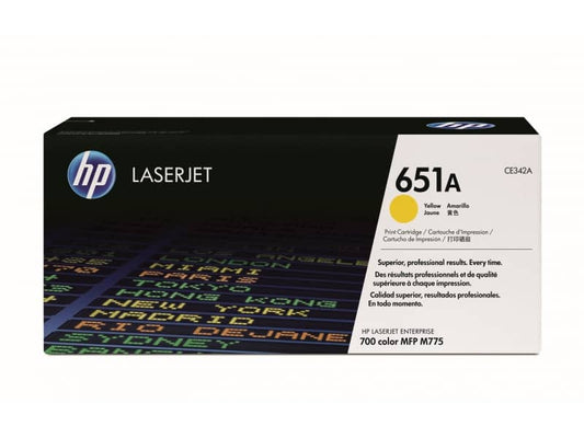 Toner 651A HP giallo standard CE342A