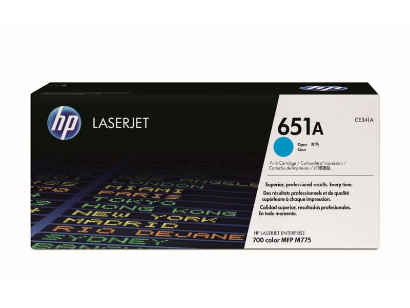 Toner 651A HP ciano standard CE341A