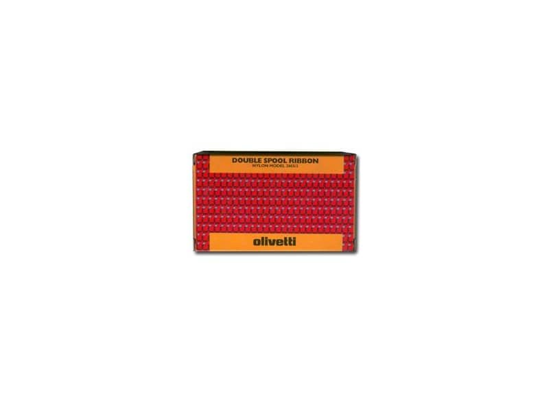 Nastro 2605/3NR Olivetti nero-rosso  80406