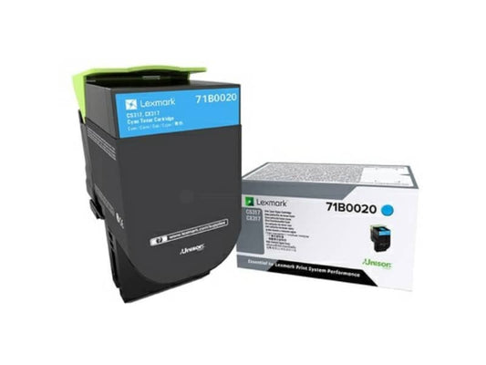 Toner return program 456C Lexmark ciano 71B20C0