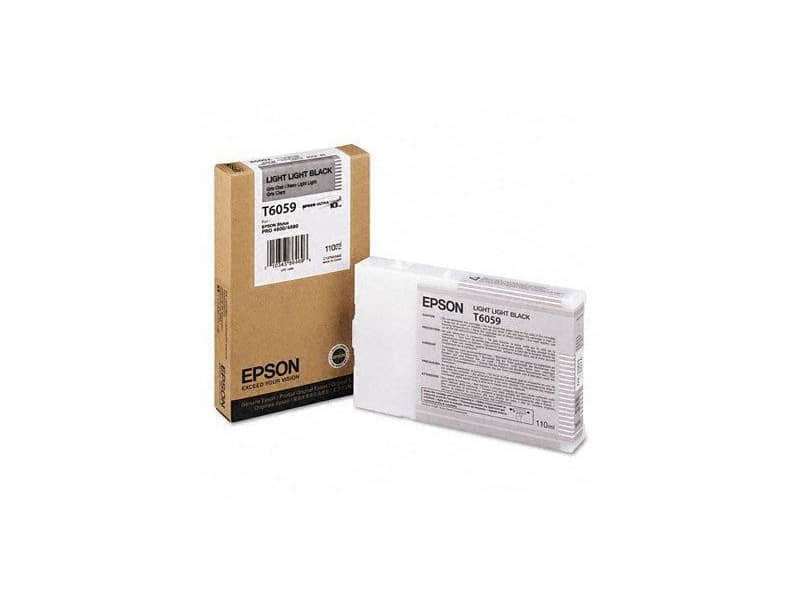 Cartuccia inkjet ink pigmentato T6059 Epson nero chiaro-chiaro C13T605900
