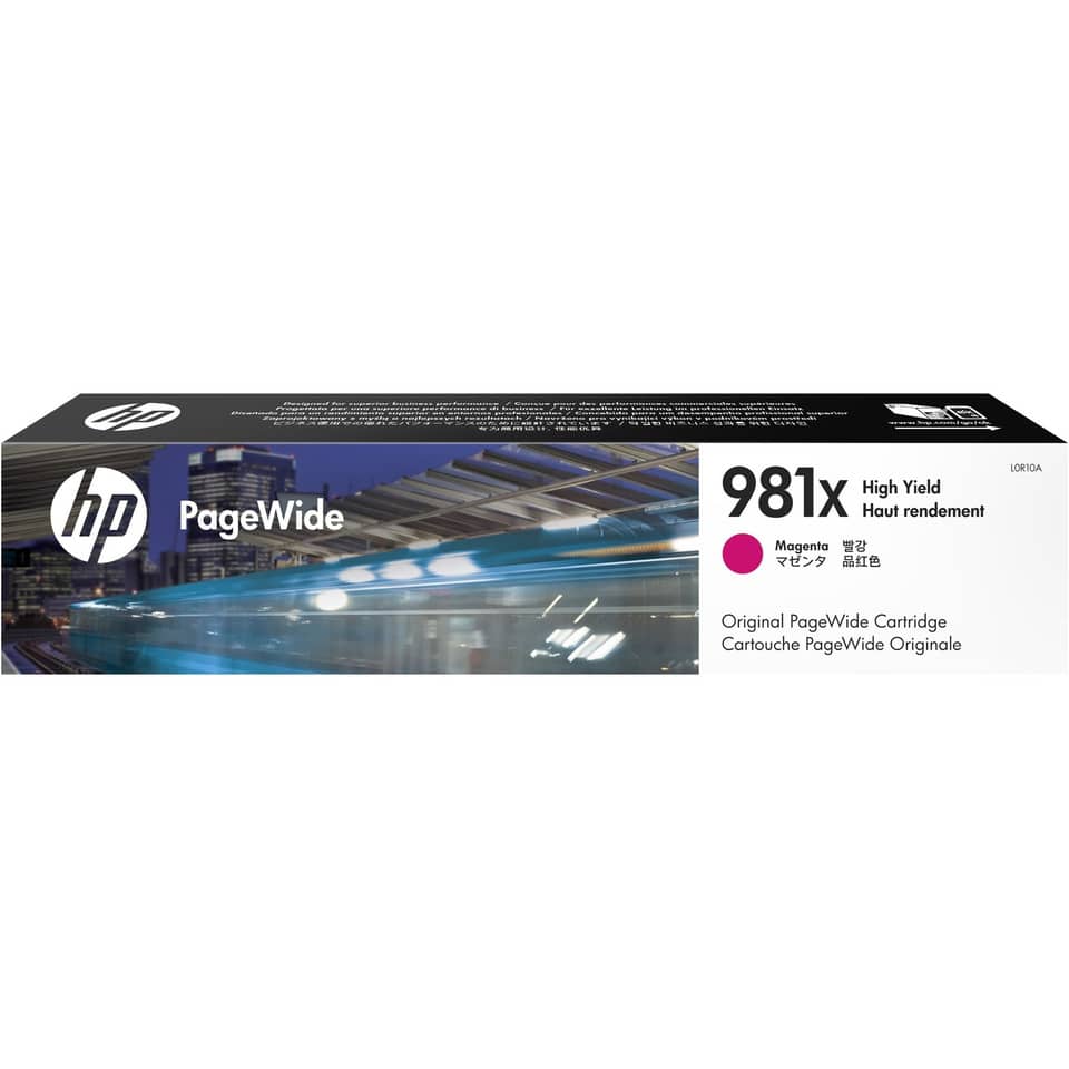 Cartuccia inkjet alta capacità 981X HP magenta L0R10A