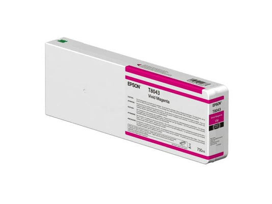 Cartuccia inkjet alta capacità T8043 Epson magenta vivido C13T804300