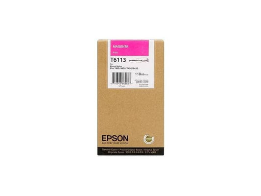 Cartuccia inkjet ink pigmentato T6113 Epson magenta C13T611300