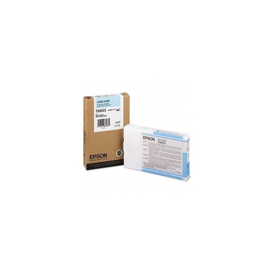 Cartuccia inkjet ink pigmentato T6055 Epson ciano chiaro C13T605500