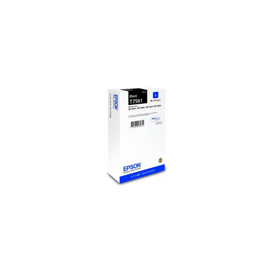 Cartuccia inkjet alta resa T7561L Epson nero C13T756140