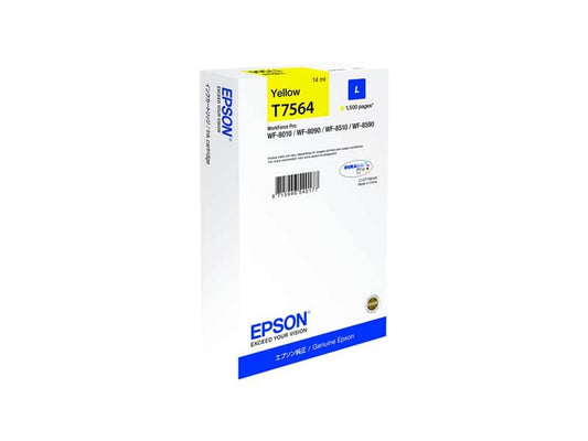 Cartuccia inkjet alta resa T7564L Epson giallo C13T756440