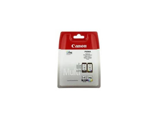 cartucce inkjet standard PG-545+CL-546 Canon nero +colore Conf. 2 - 8287B006