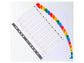Intercalari stampati in digitale Exacompta Protect'o cartoncino A4 160g/mq 20 tasti AZ - 1111E