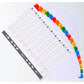 Intercalari stampati in digitale Exacompta Protect'o cartoncino A4 160g/mq 20 tasti AZ - 1111E