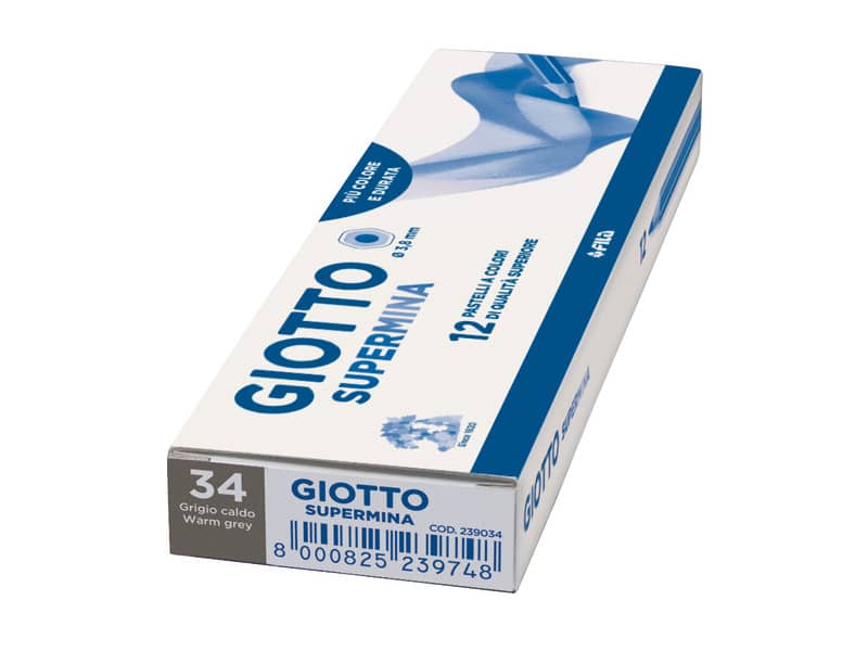 Matita colorata GIOTTO Supermina grigio caldo 23903400