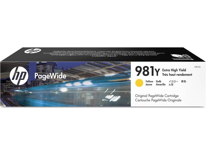 Cartuccia inkjet altissima capacità 981Y HP giallo L0R15A