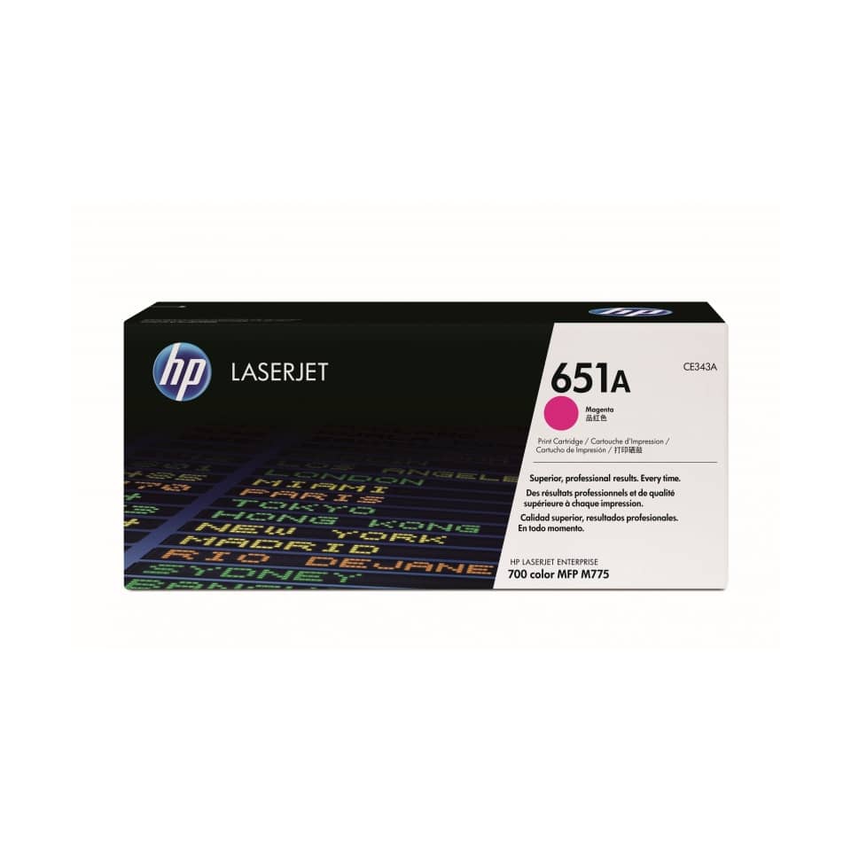Toner 651A HP magenta standard CE343A