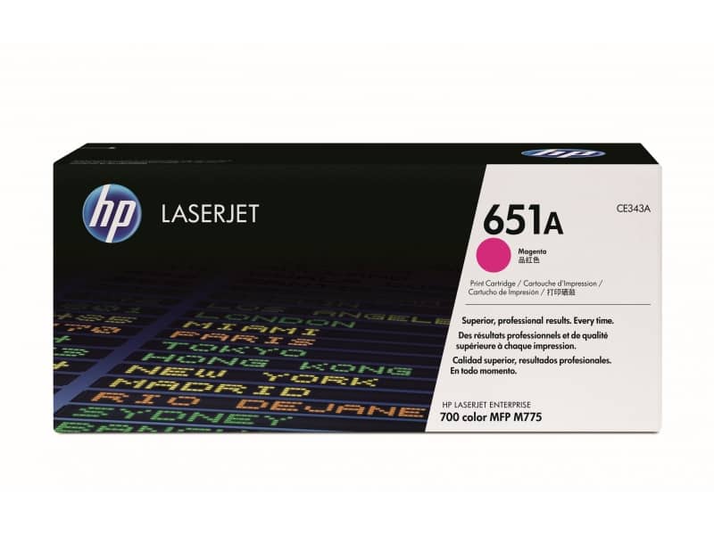 Toner 651A HP magenta standard CE343A