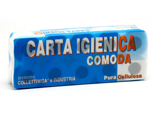 Carta igienica Lucart Comoda 2 veli  10 rotoli da 155 strappi - 811553