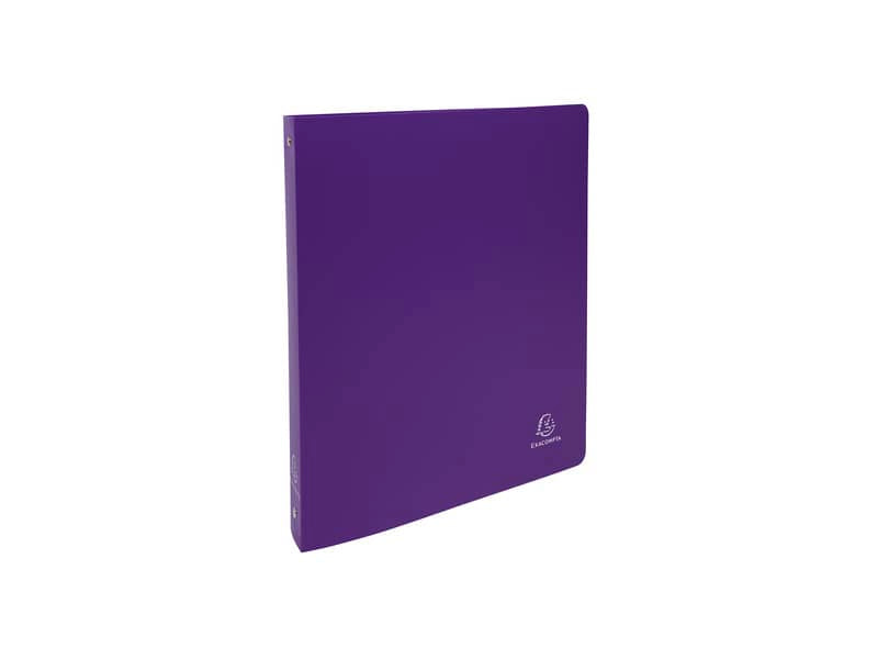 Raccoglitore ad anelli Exacompta LINEA OPACO 4 anelli Ø 30 mm ppl A4 MAXI 297x242 10 colori assortiti - 51699E