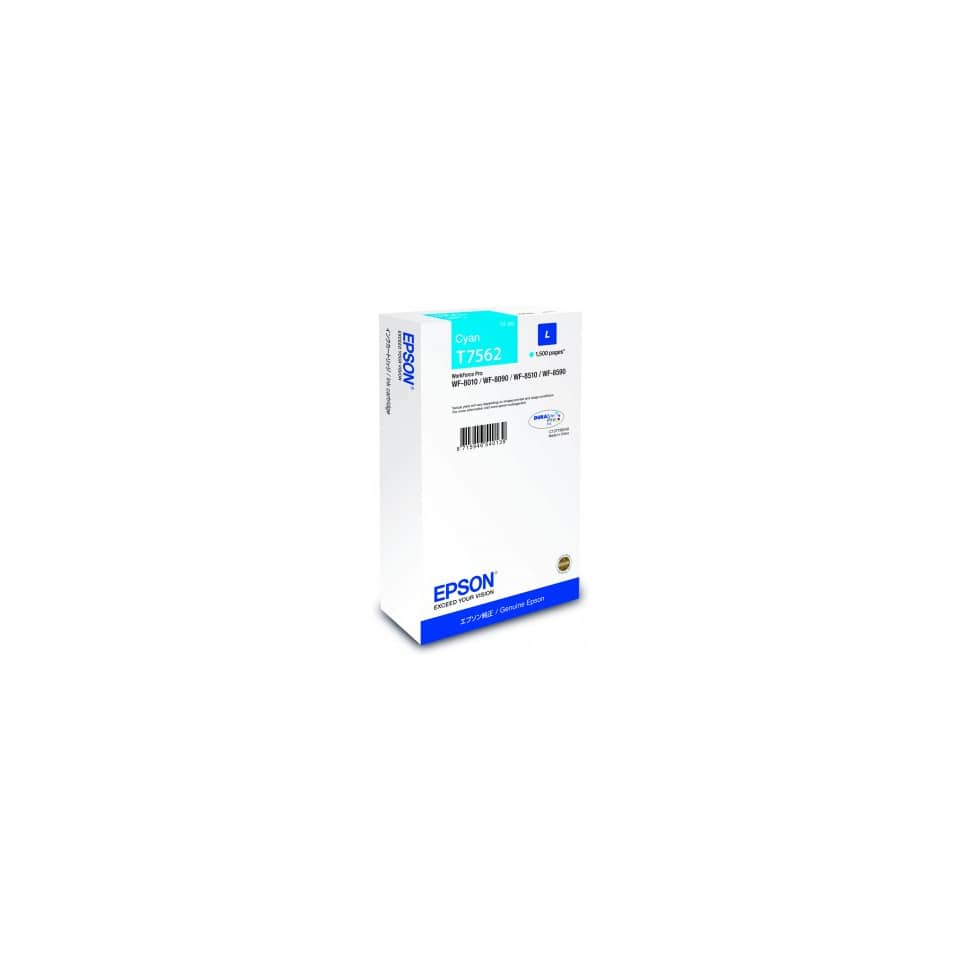 Cartuccia inkjet alta resa T7562L Epson ciano C13T756240