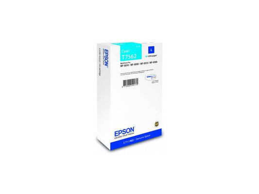 Cartuccia inkjet alta resa T7562L Epson ciano C13T756240