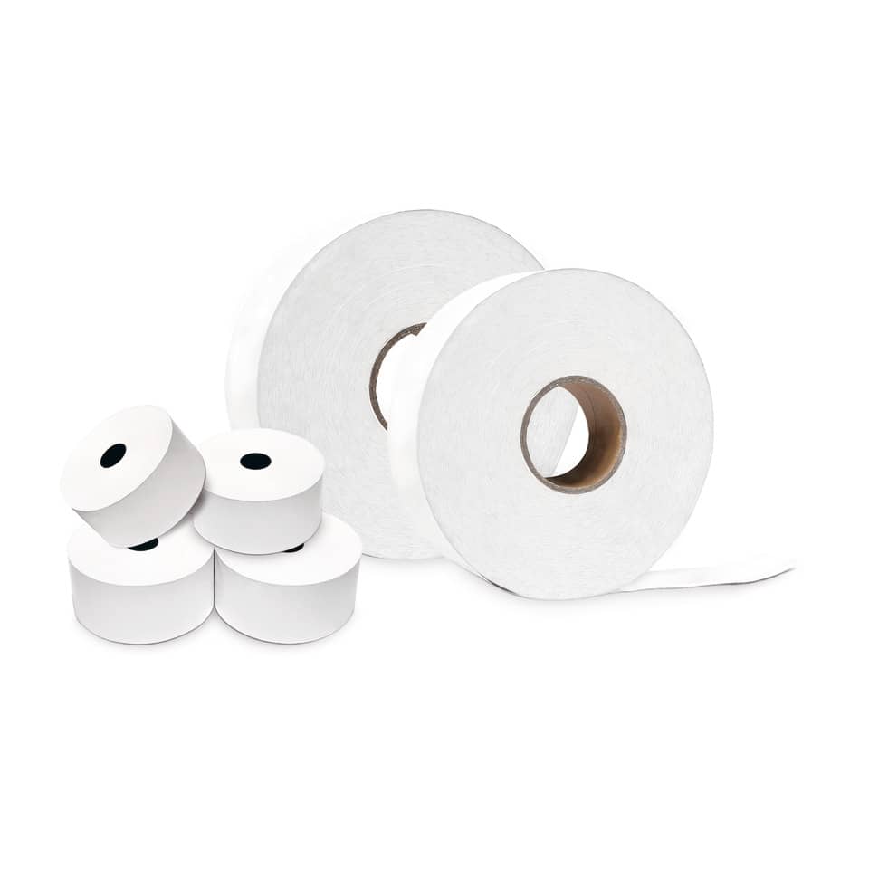 Rotoli per colonnine area di servizio Rotolificio Pugliese 57 mm x 130 m foro 12 mm  conf. da 3 - 57130CS