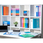 Raccoglitore ad anelli Exacompta LINEA OPACO 4 anelli Ø 30 mm ppl A4 MAXI 297x242 10 colori assortiti - 51699E