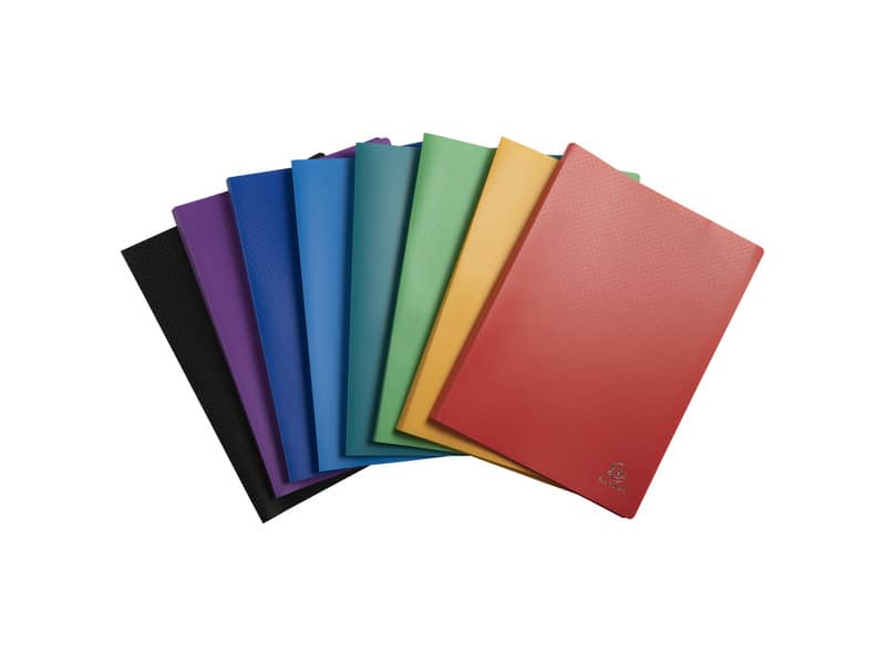 Portalistini Exacompta LINEA OPACO 8 colori assortiti ppl A4 20 buste 8520E