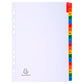 Intercalari stampati in digitale Exacompta Protect'o cartoncino A4 160g/mq 20 tasti AZ - 1111E