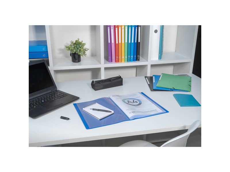 Portalistini Exacompta LINEA OPACO 8 colori assortiti ppl A4 30 buste 8530E