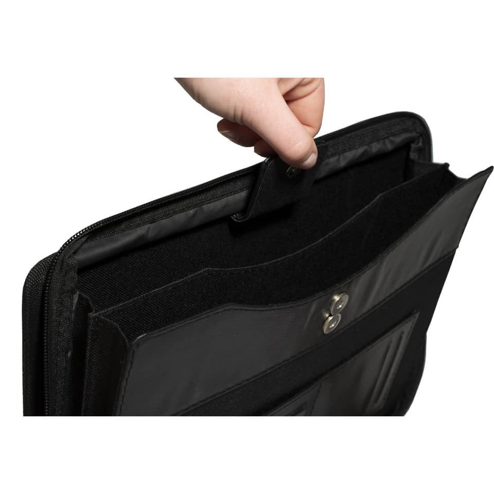 Cartella per conferenze Exacompta EXAWALLET con calcolatrice EXACTIVE A4 nero - 55534E