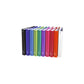 Raccoglitore ad anelli Exacompta 4 anelli Ø 30 mm cartone rivestito Ppl A4 10 colori assortiti - 51330E