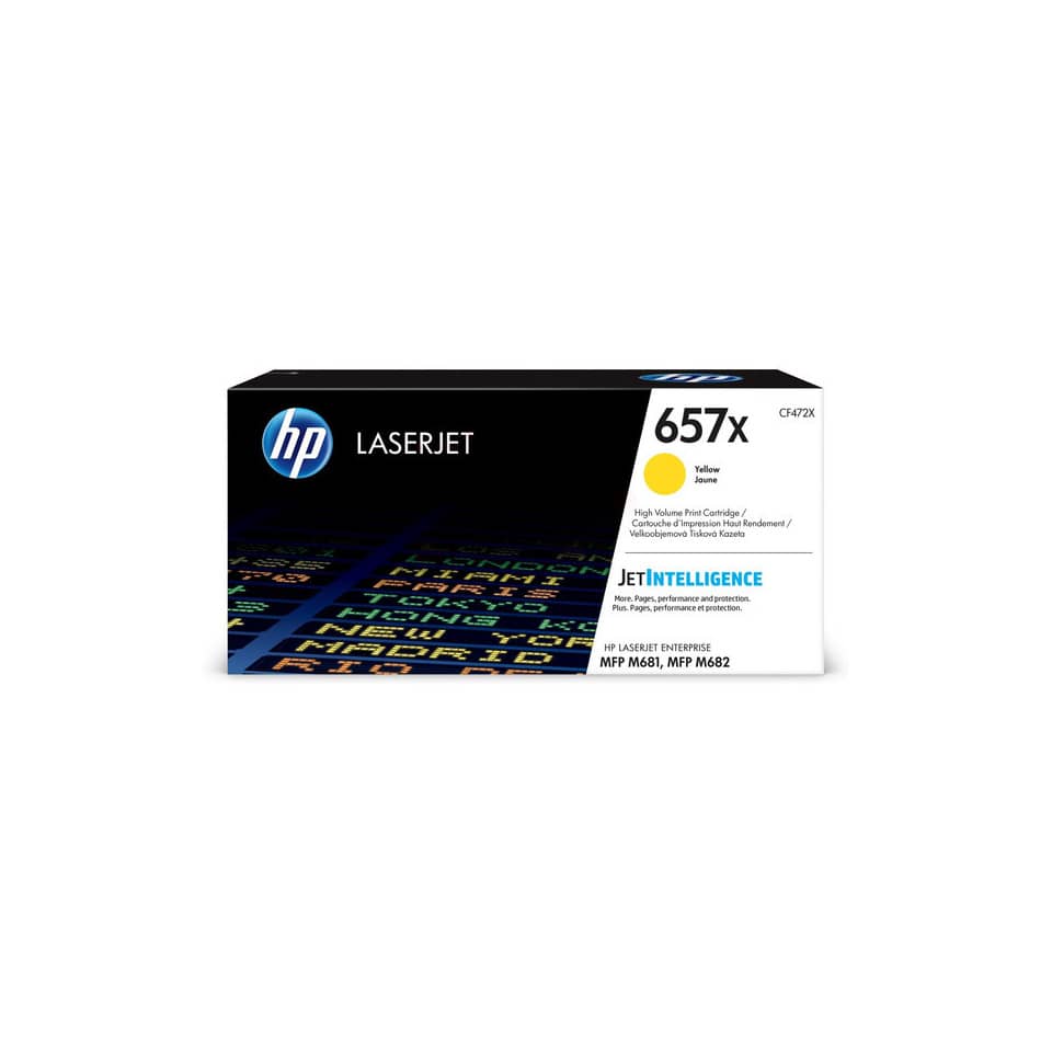Toner alta capacità 657X HP giallo  CF472X