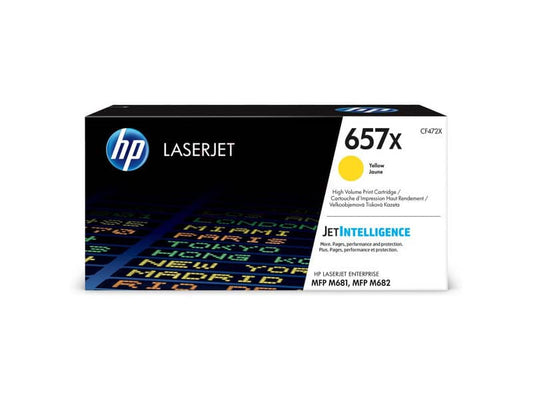 Toner alta capacità 657X HP giallo  CF472X