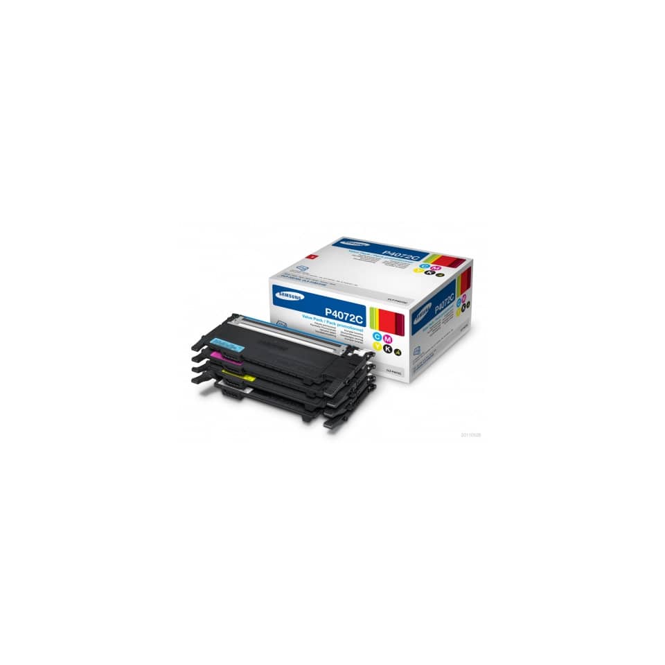 Toner CLT-P4072C Samsung ciano+magenta+giallo +nero Conf. 4 - SU382A