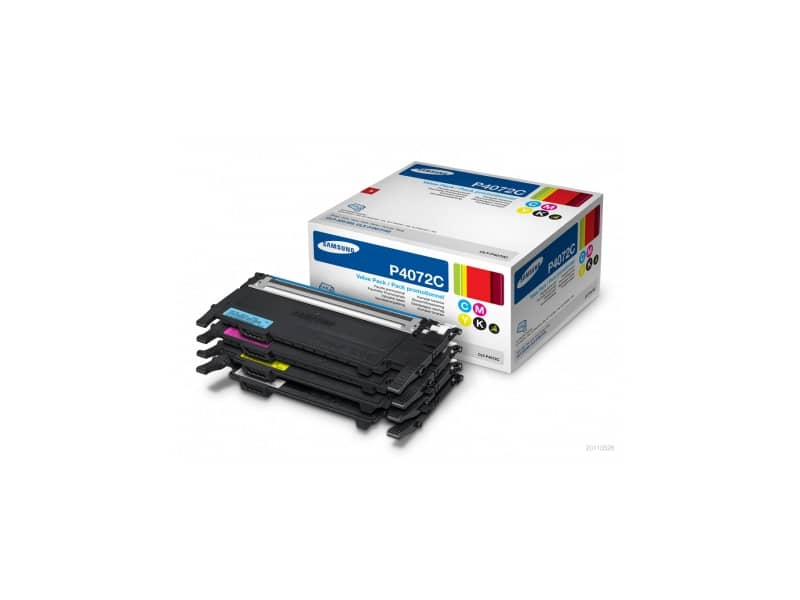 Toner CLT-P4072C Samsung ciano+magenta+giallo +nero Conf. 4 - SU382A