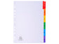 Intercalari stampati in digitale Exacompta multicolori rinforzati Protect'o cartoncino A4 160g/mq 6 tasti
