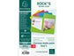 Cartelline doppia tasca Exacompta ROCK"S cartoncino 210 g/m² A4 colori assortiti conf. 25 - 415000E